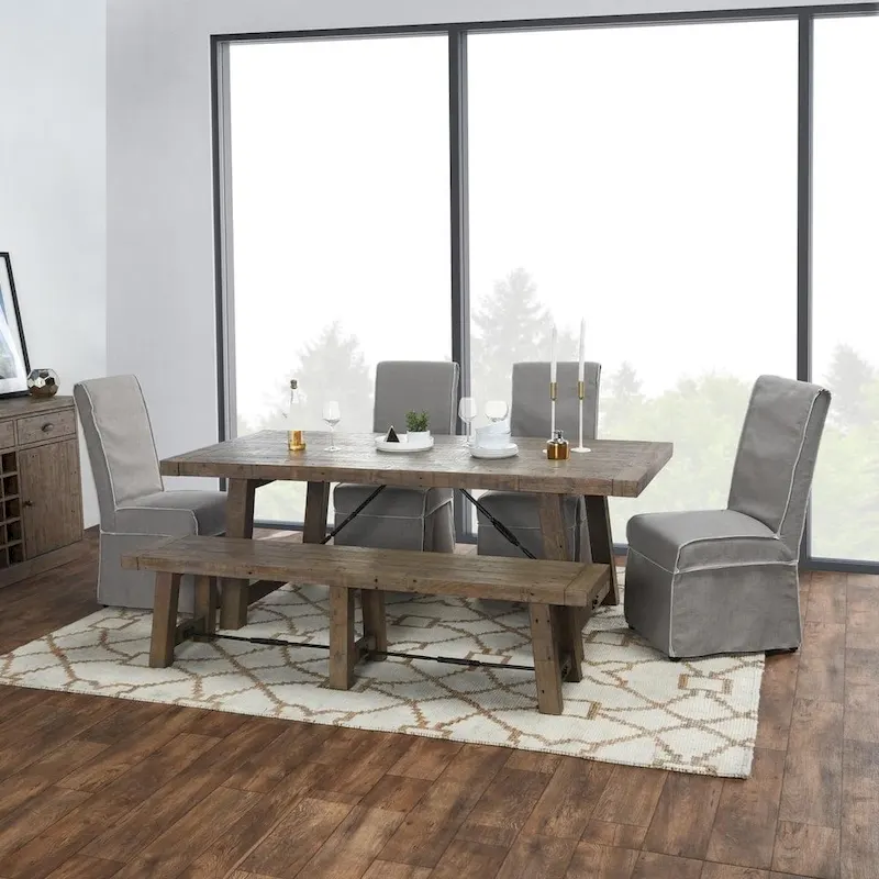 Carbon Loft Pallero Reclaimed Pine 82-inch Extension Dining Table