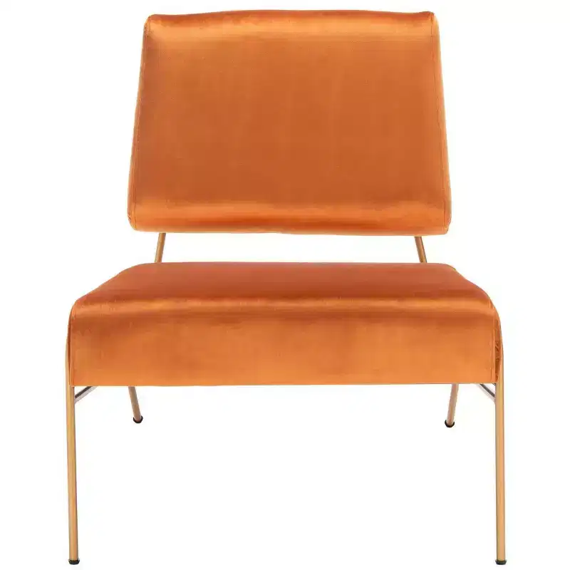 Romilly Velvet Accent Chair - ACH6203 - Safavieh