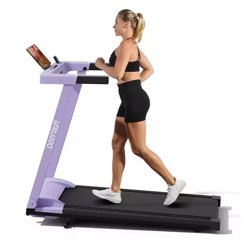 DeerRun All-New 2026 A1 Pro Move Smart Foldable Treadmill with 6% Incline 350lbs, 10mph