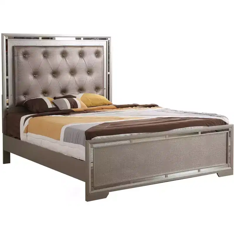 Alana Panel Bed