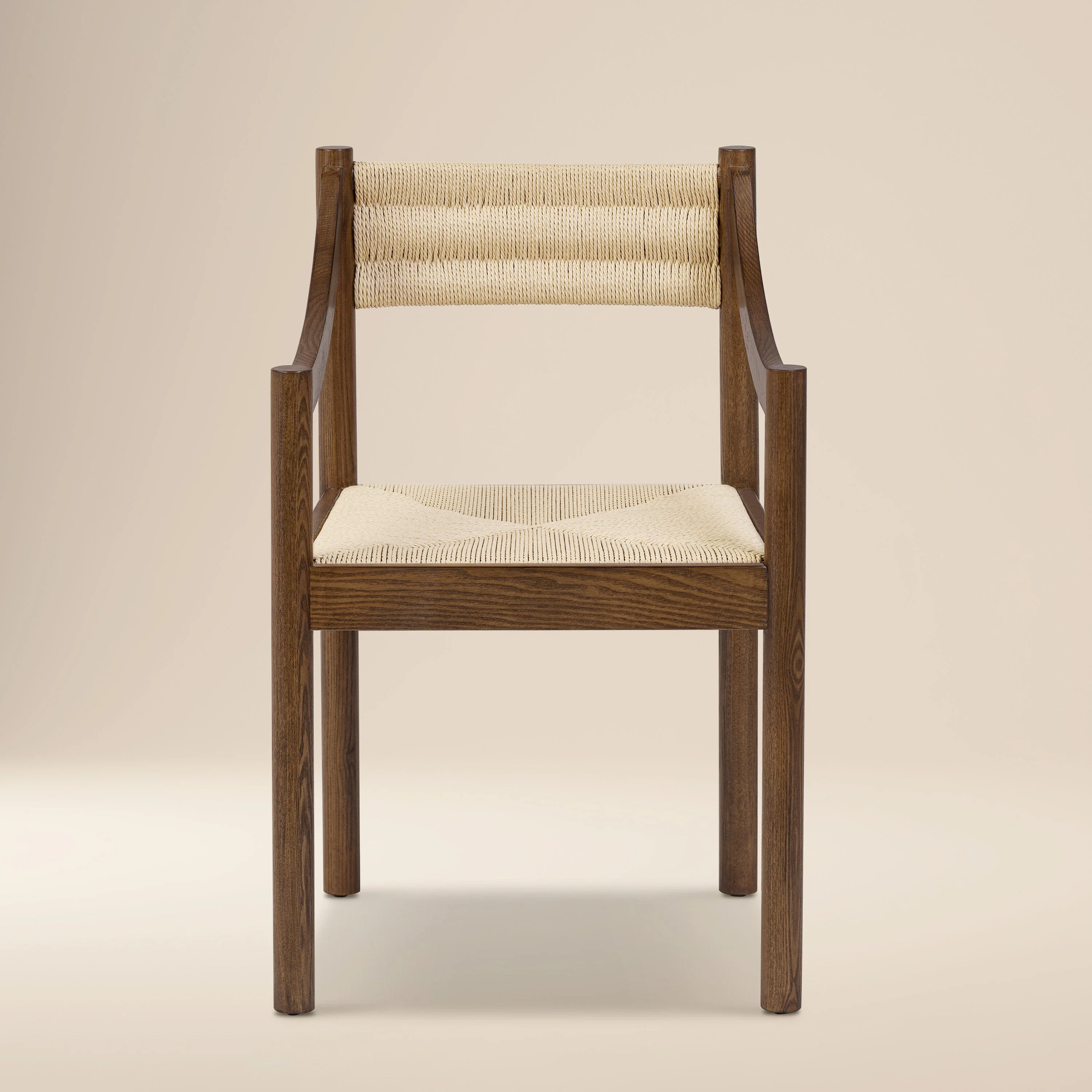 Modern Walnut Walnut Wood Dining Chair for Dining Room