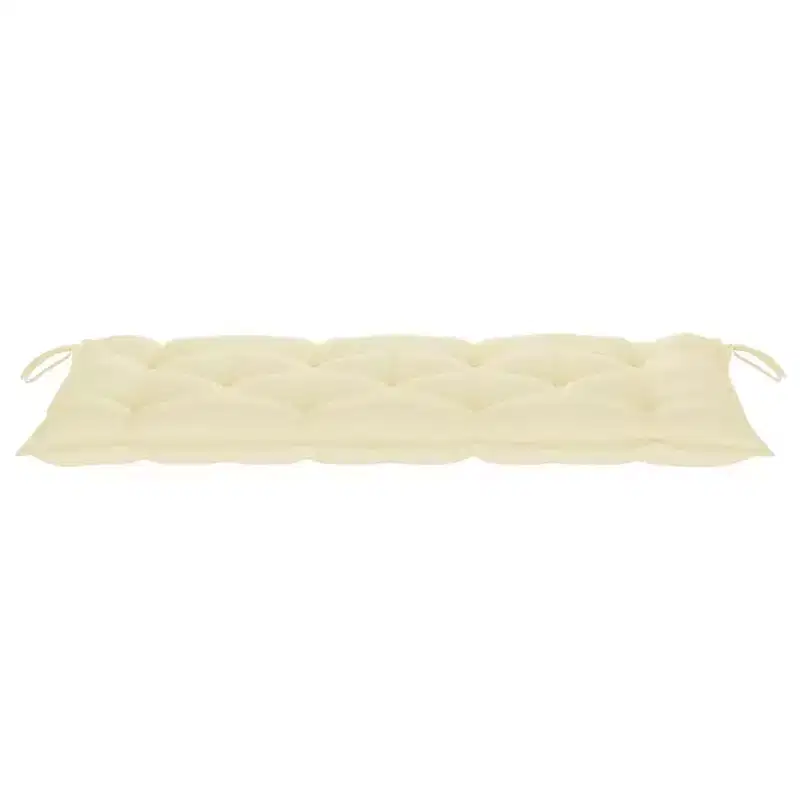 vidaXL Garden Bench Natural Bamboo Bamboo Medium Foldable Garden Bench