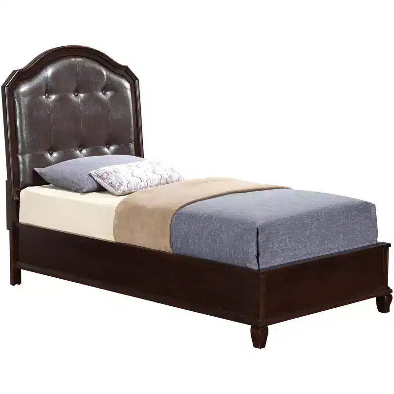 Upholstered Panel Bed, Multiple Sizes