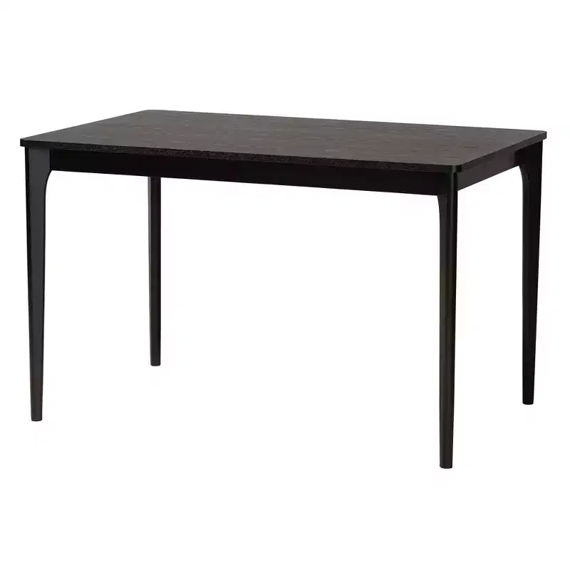 Baxton Studio Brenna Modern Bohemian Wood 5-Piece Dining Set