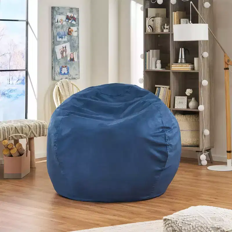 Madison Faux Suede Beanbag 5' - Christopher Knight Home