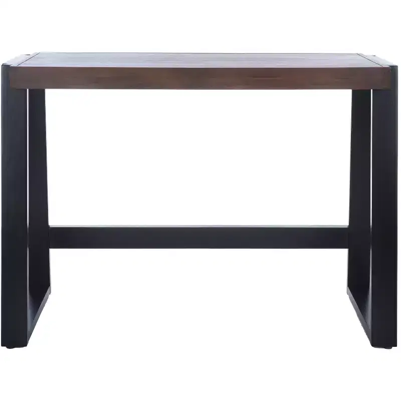 Dennings Desk - DSK5006 - Walnut/Black - Safavieh