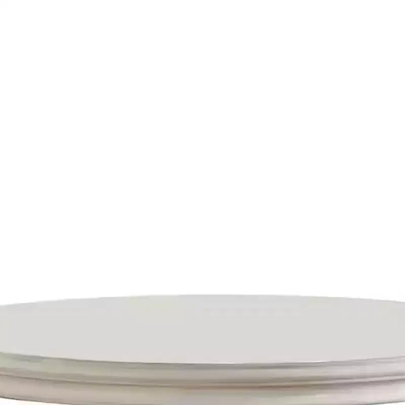 60 Versailles Dining Table PU Bone White Finsih - Acme Furniture