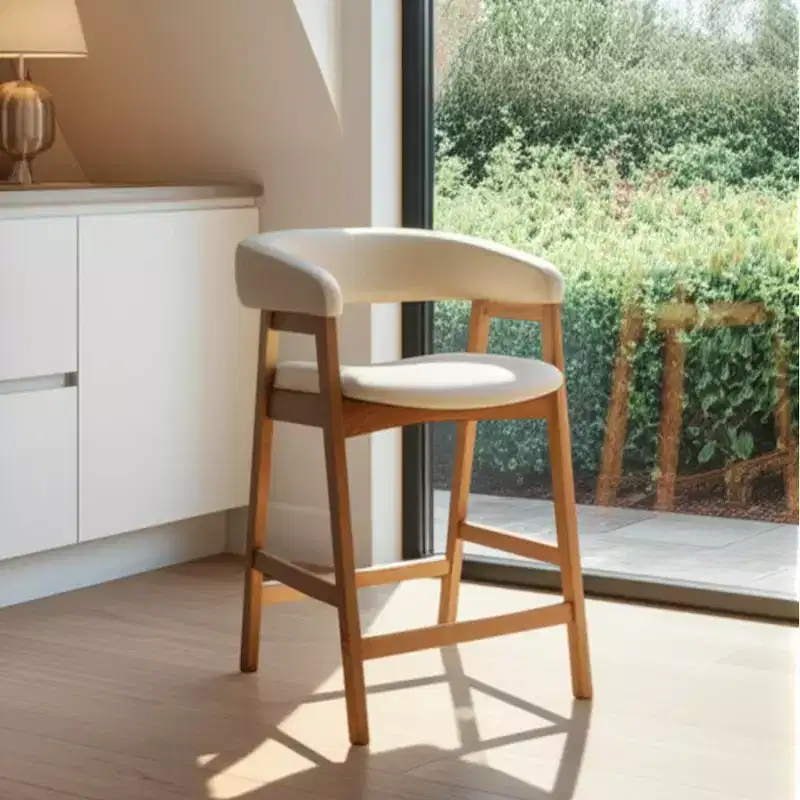 Cove Counter Height Chairs, Natural (Set of 2)