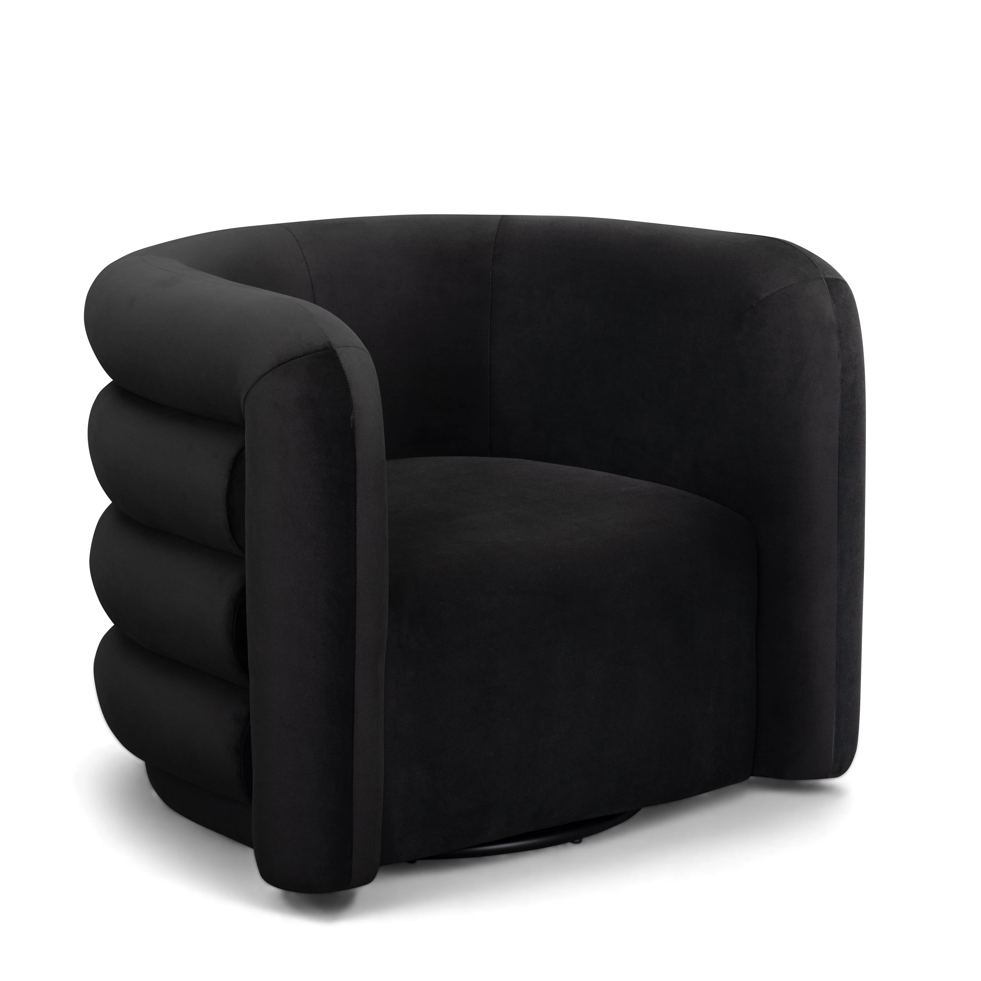 Velvet Swivel Accent Chair