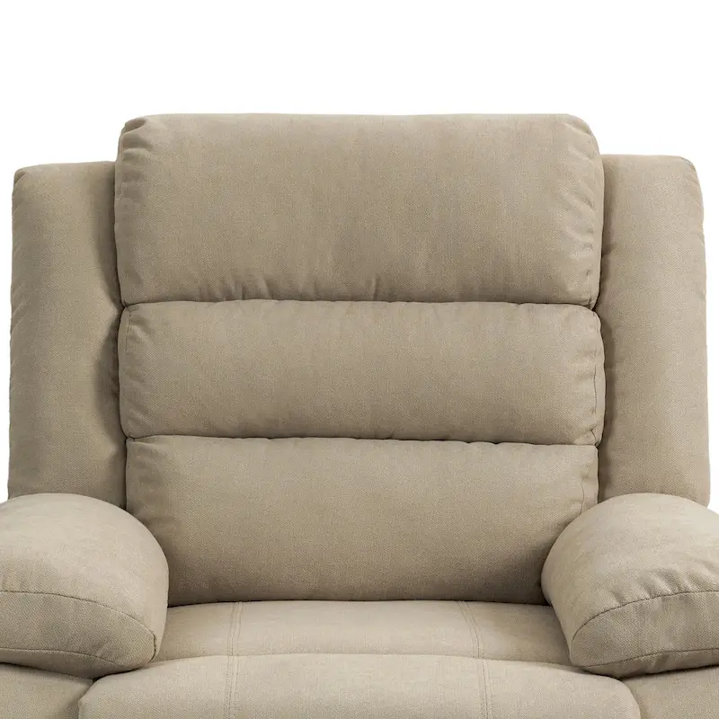 2Set Modern Lounger Adjustable Manual Recliner Chair