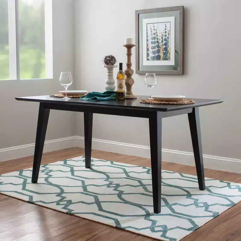 Powell 5pc Clara Dining Set Black