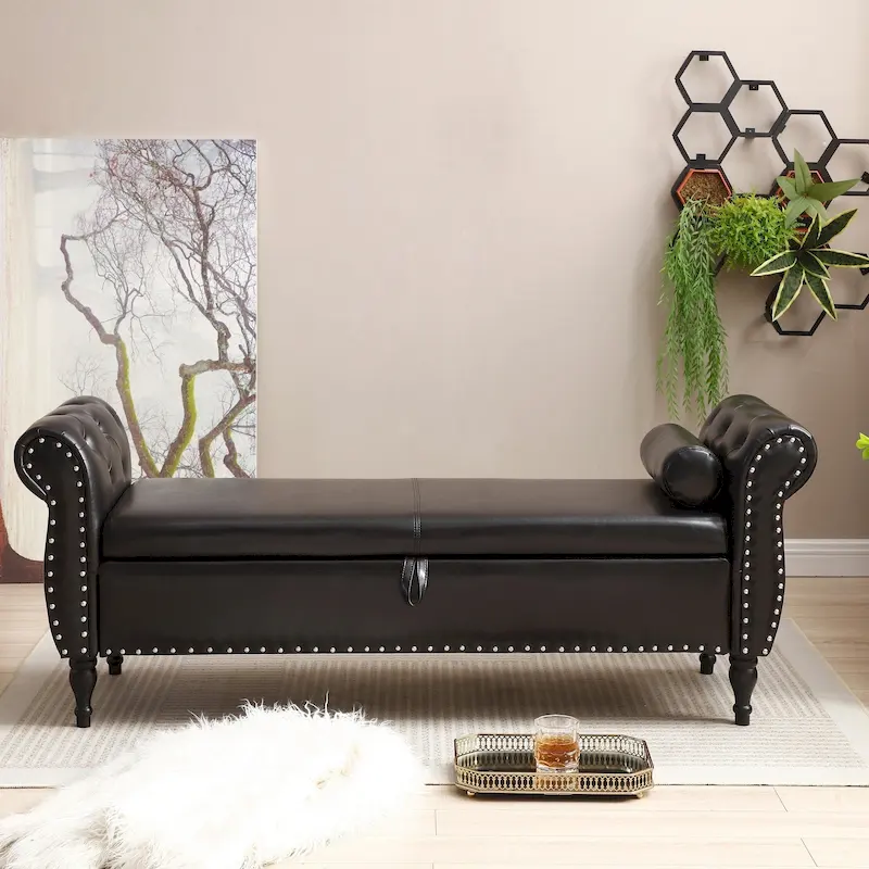 Upholstered End of Bed Bench
