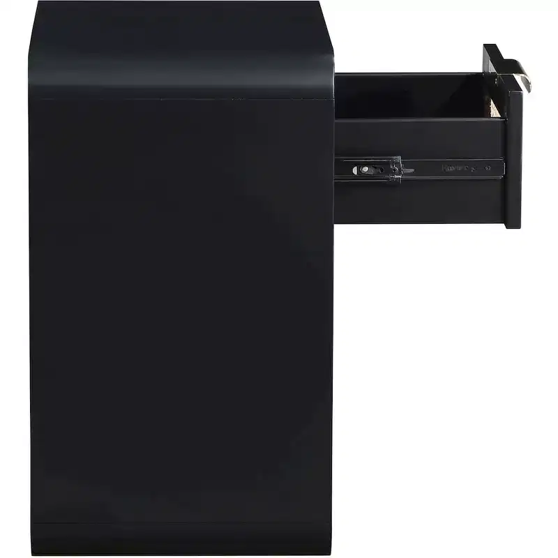 Meridian Furniture,Langham Black Nightstand