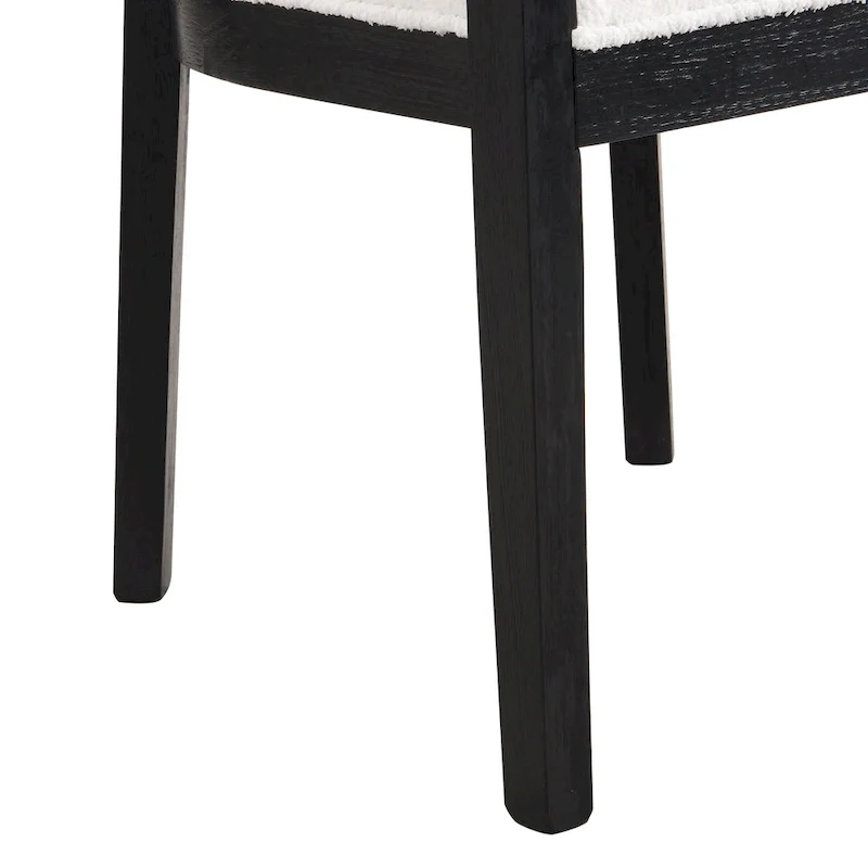 Ladieu Fabric and Wood Tub Dining Chairs Set of 2by Christopher Knight Home
