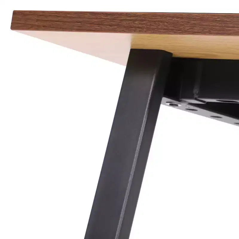 Flash Furniture Redmond Commercial 60x24 Conference Table with 1 Thick Double Sided Laminate Table Top with PVC Edging and Heavy Duty A-Frame Steel Base