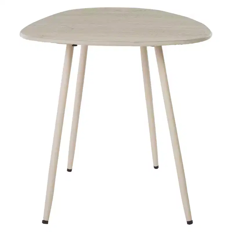 Mint Medium Ceramic Side Table - ACC2913A - Beige Ceramic/Beige - Safavieh