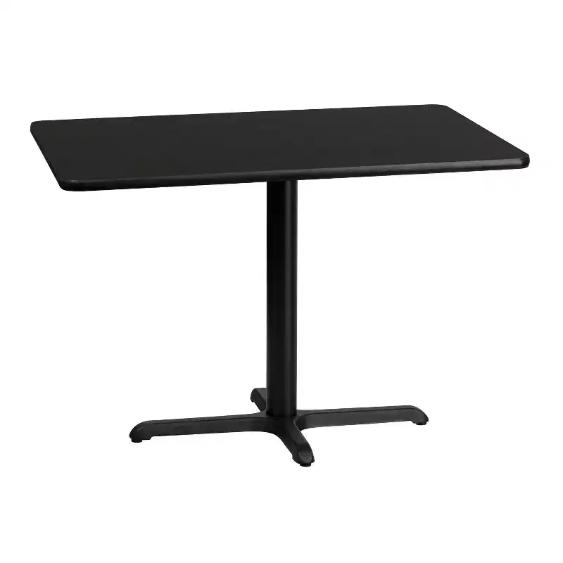 30x42 Rectangular Laminate Table with 23.5x29.5 Standard Height Base