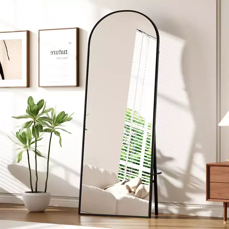 Garvee Arched Full Length Mirror 65x 22 Freestanding/Wall Mounted