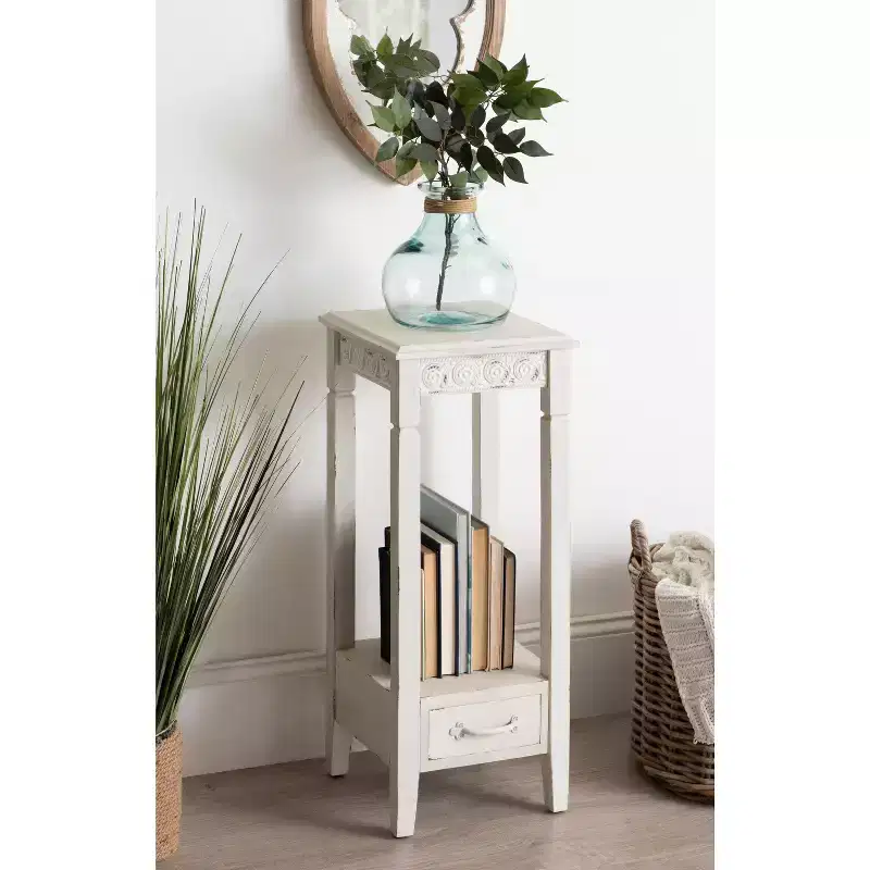 Square Wood Tea Table 12