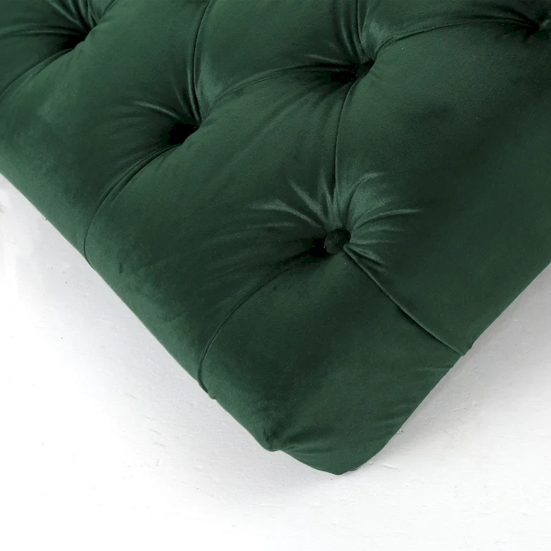 Garret Tufted Velvet Chaise Lounge by Christopher Knight Home
