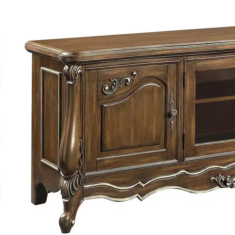75 Latisha Tv Stand and Console Antique Oak Finish - Acme Furniture