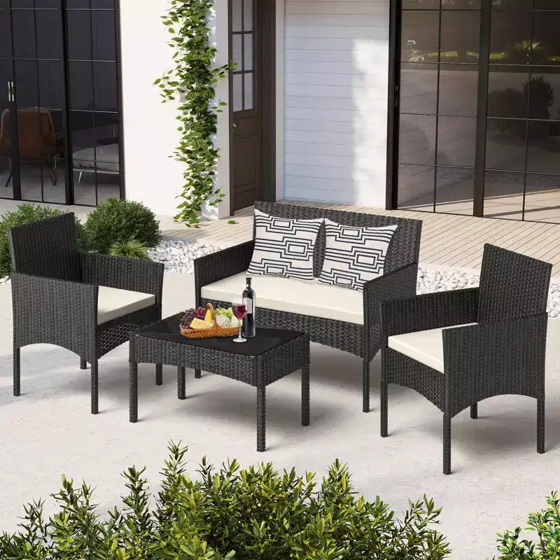 EROMMY Outdoor Seating Group with Cushions