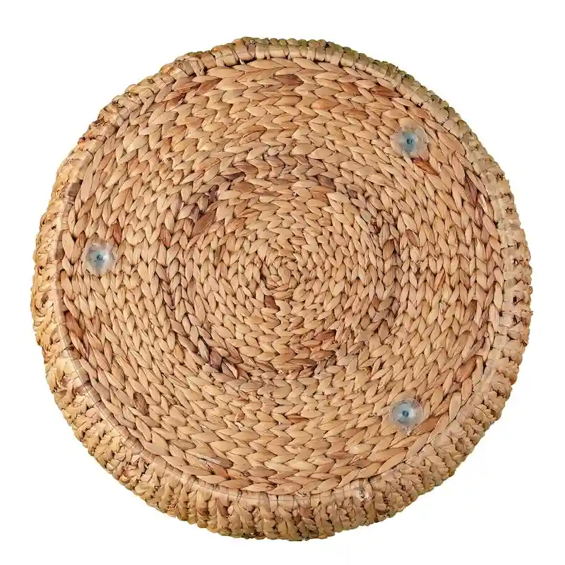 SEI Furniture Terraza Round Water Hyacinth Coffee Table