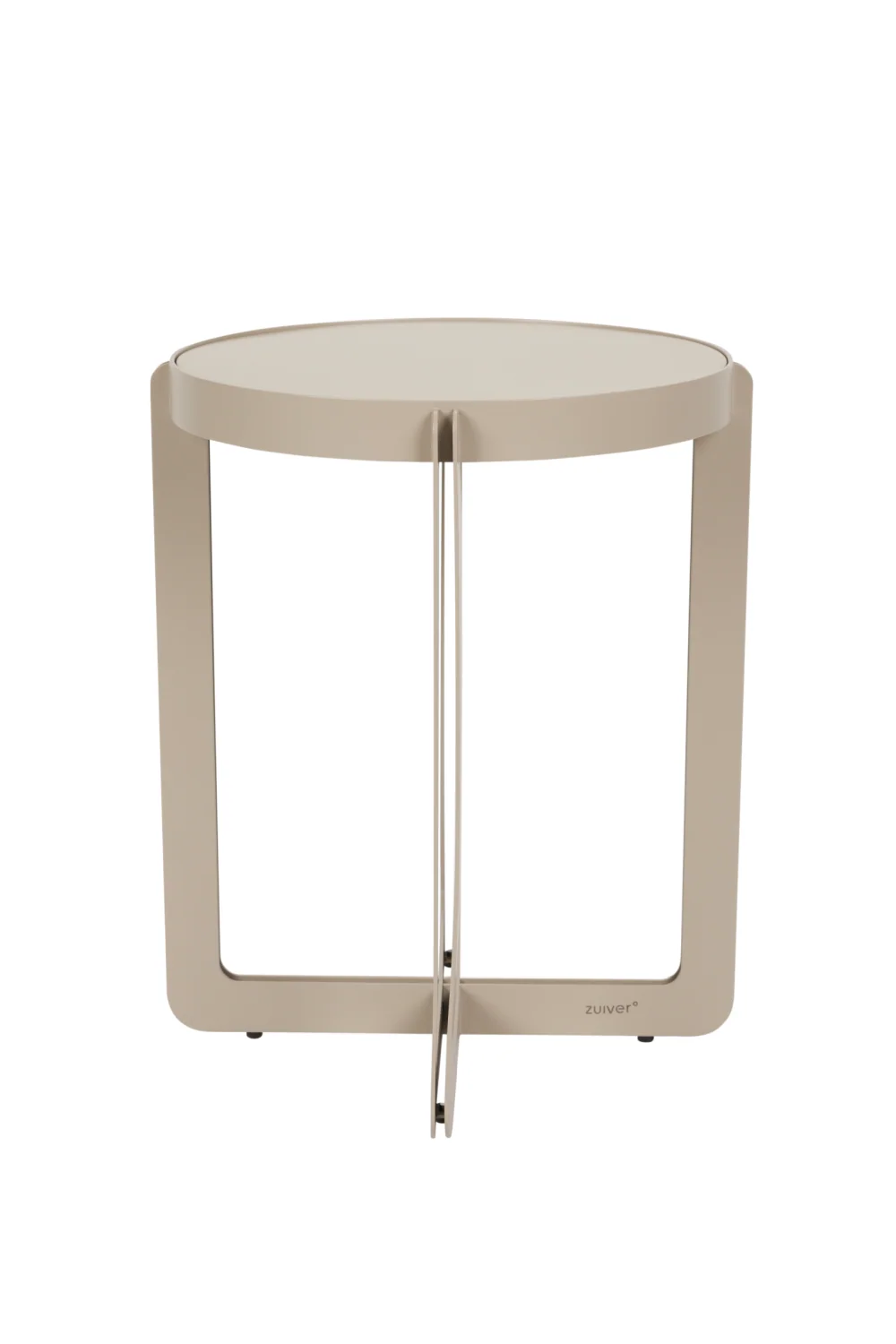 Crossed-Base Side Table