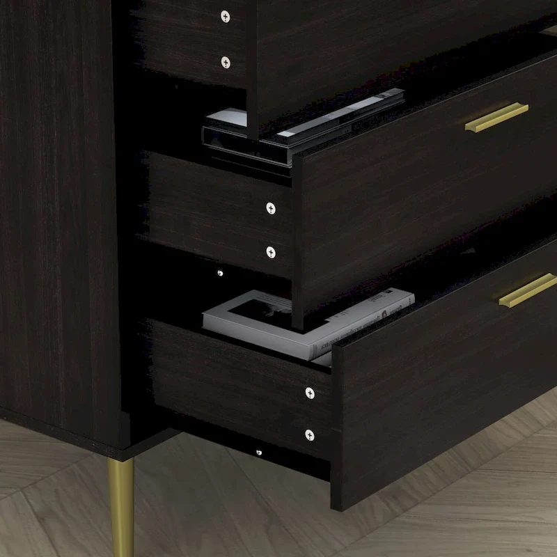 FUFU&GAGA 5 Drawers Dresser Chest