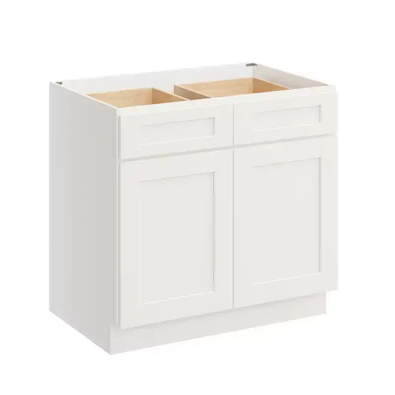 CASAINC 30 in. W x 24 in. D x 34.5 in. H Base Kitchen Cabinet with Drawer and Soft-Close Hinges  Plywood RTA Cabinet