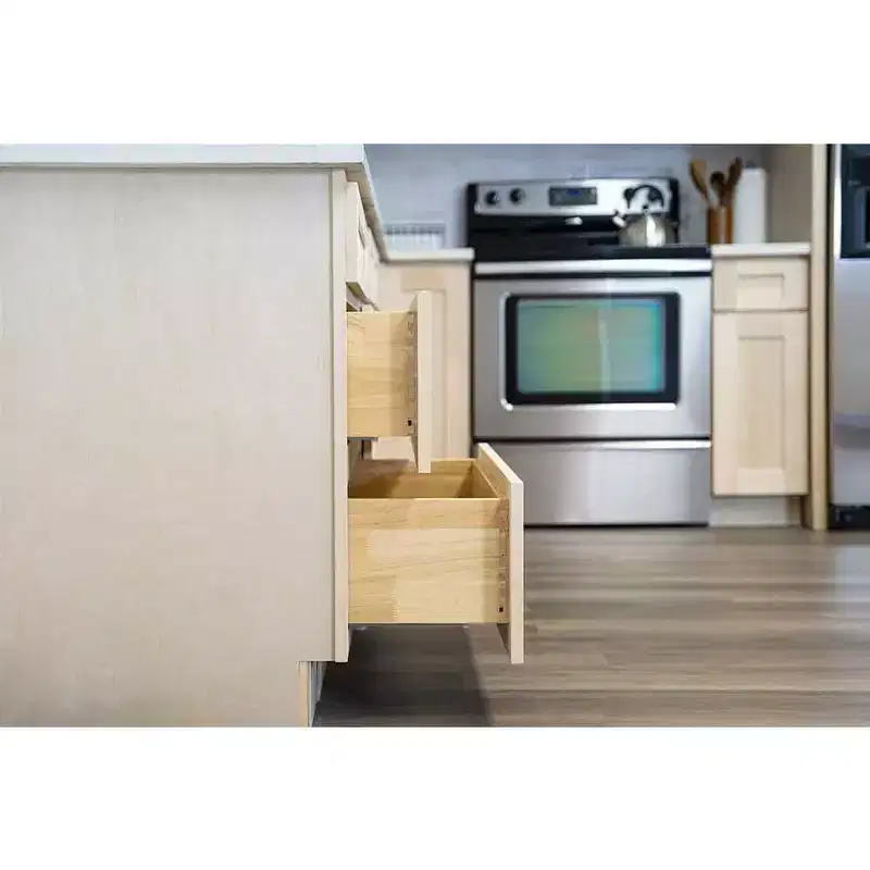 CASAINC 30 in. W x 24 in. D x 34.5 in. H Base Kitchen Cabinet with Drawer and Soft-Close Hinges  Plywood RTA Cabinet