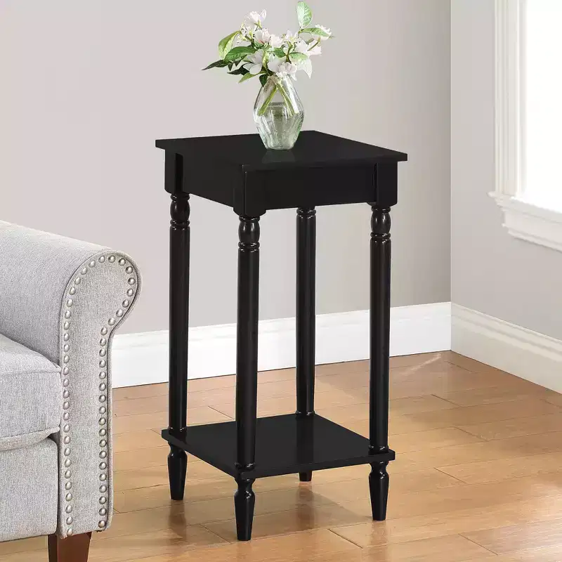 Breighton Home French Country Kim End Table with Shelf