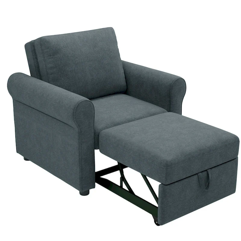 3-in-1 Convertible Sleeper Chair Bed