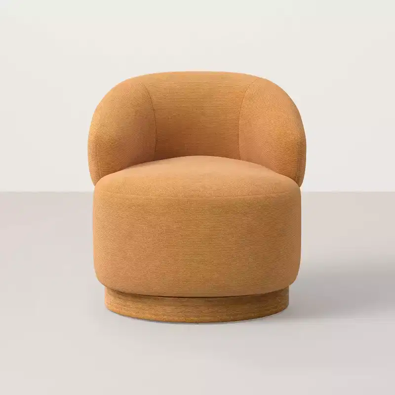 Swivel Chair with Plinth - Hearth & Hand with Magnolia