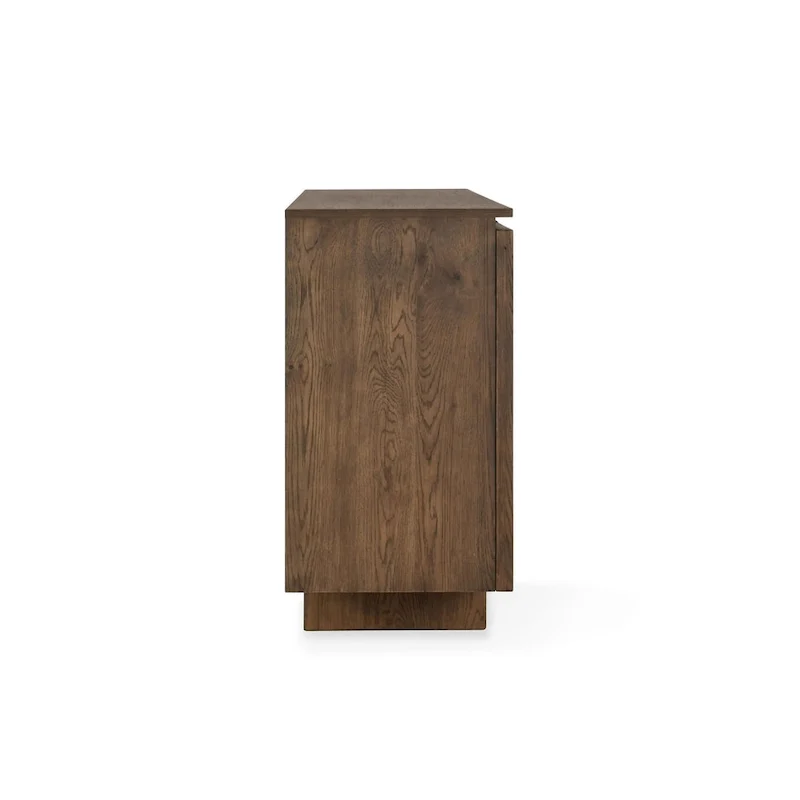 Classic Home Roya Oak Veneer Sideboard Buffet