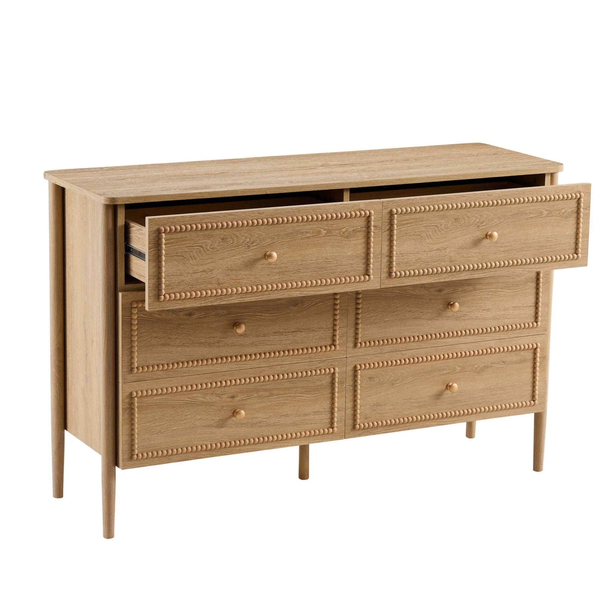6 Drawer Chest - Light Wood