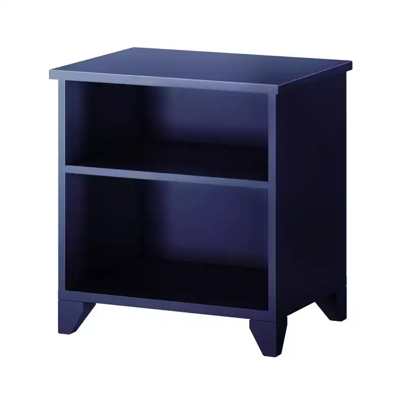 Plank+Beam Solid Wood Nightstand with Shelves