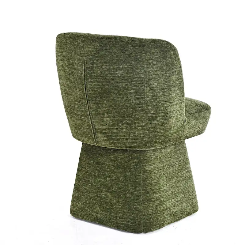 Fabric Upholstered Dining Chairs Set of 2