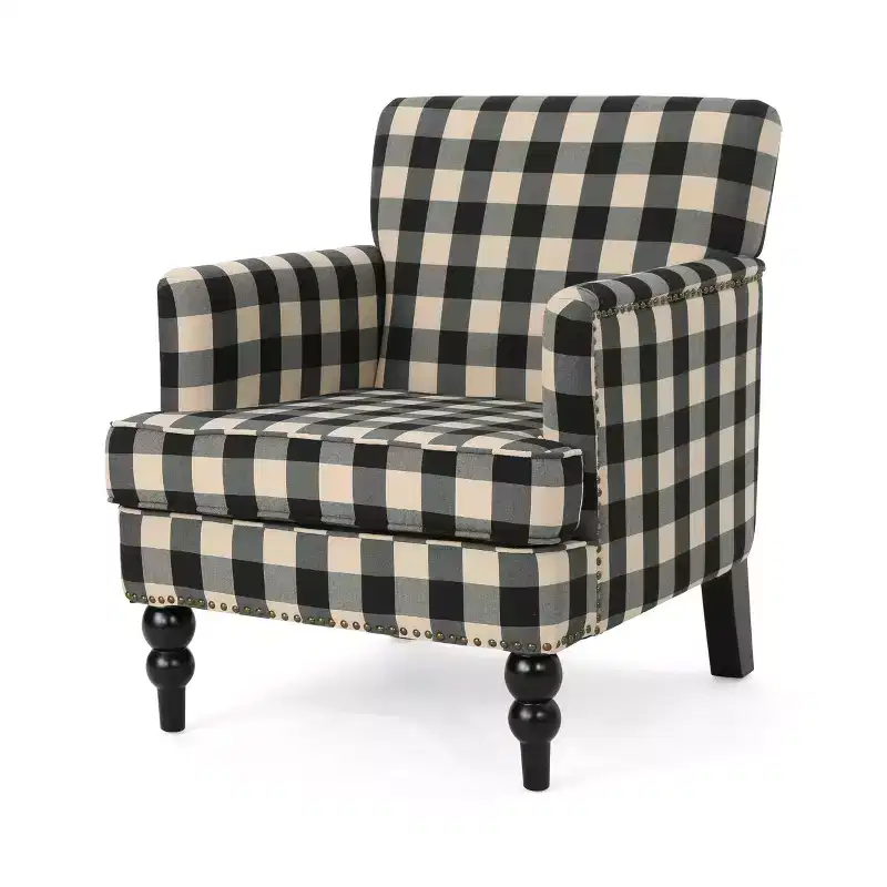Harrison Tufted Club Chair - Christopher Knight Home