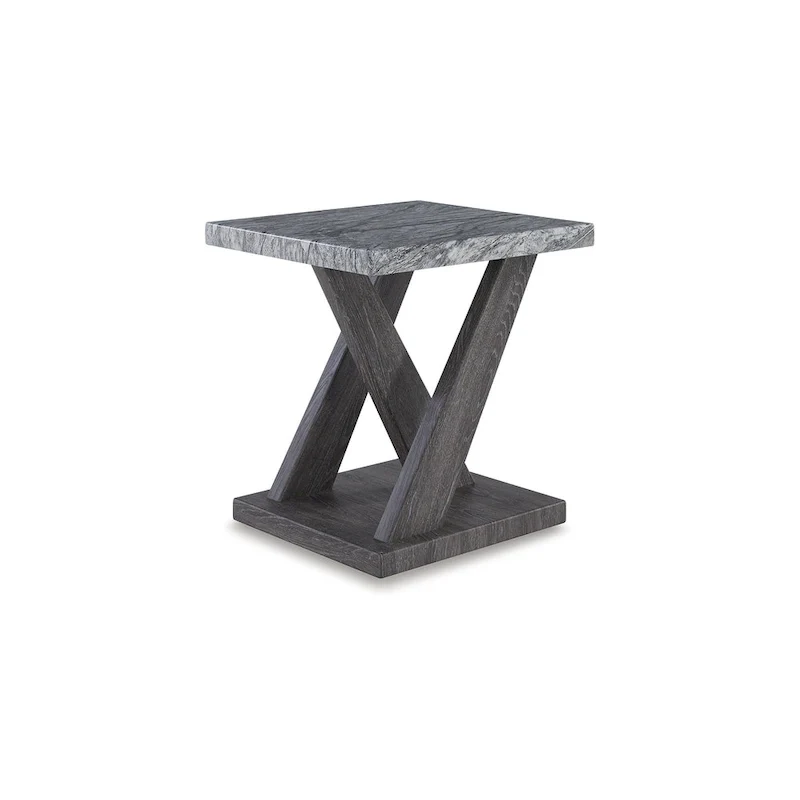 Signature Design by Ashley Bensonale Gray Table Set (Set of 3) - 48W x 24D x 18H