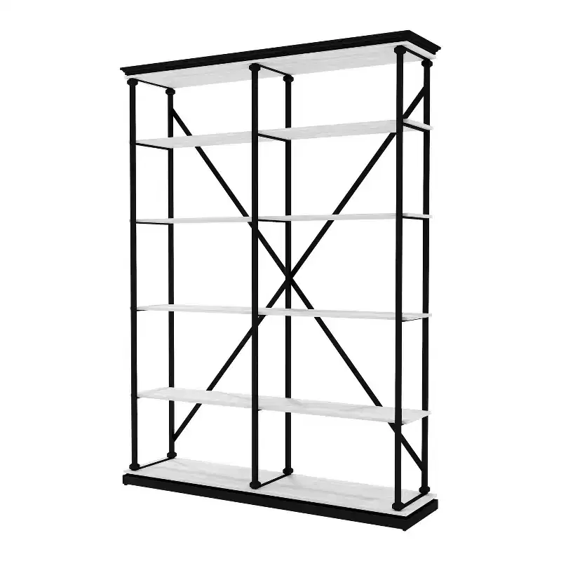84.25x58 Cadboll 5 Layer Bookcase - miBasics