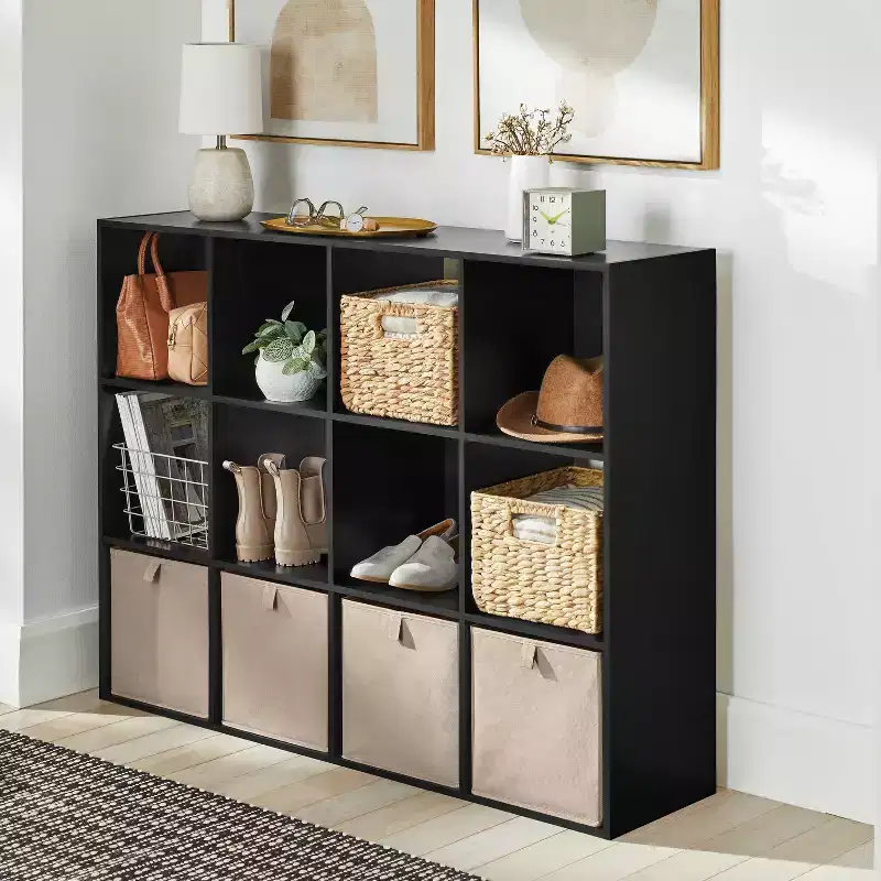 11-Cube Bookshelf - Black