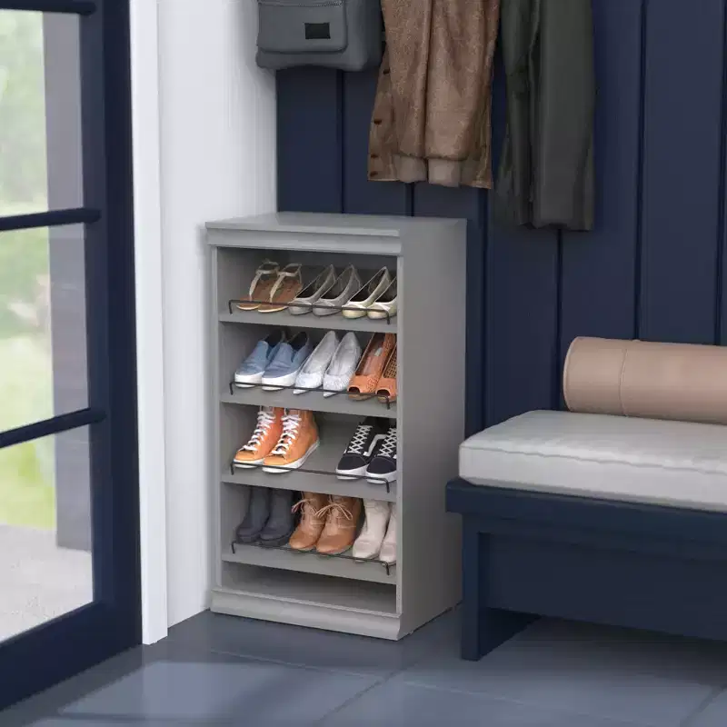 ClosetMaid Modular Storage 12-Pair Shoe Shelf Unit - ClosetMaid
