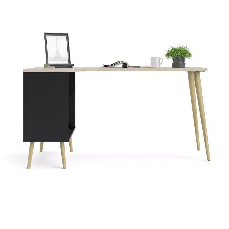 Tvilum, Diana 2 Drawer, 3 Shelf Desk