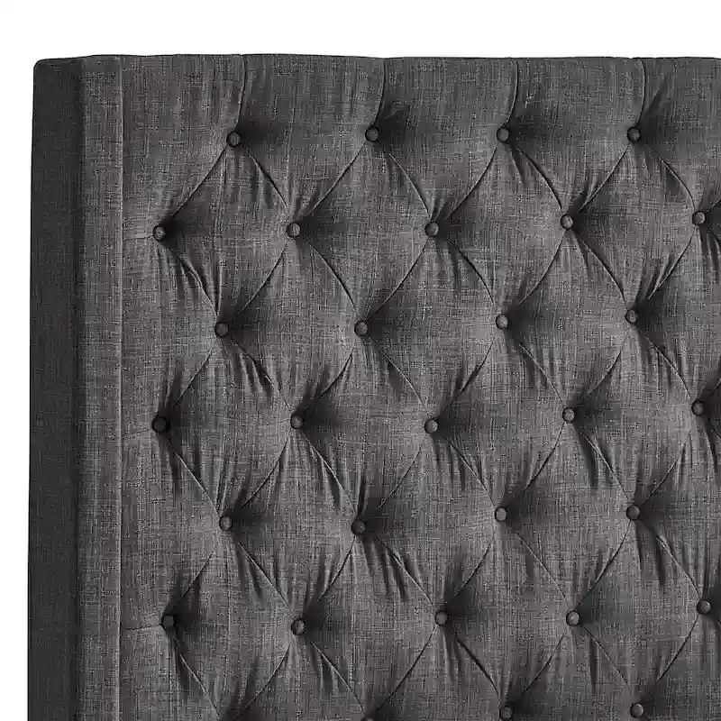 Naples Button-tufted Wingback Headboard only by iNSPIRE Q Artisan