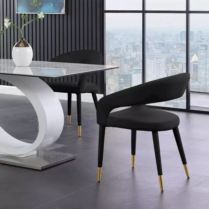 Meridian Furniture,Destiny Velvet Dining Chair