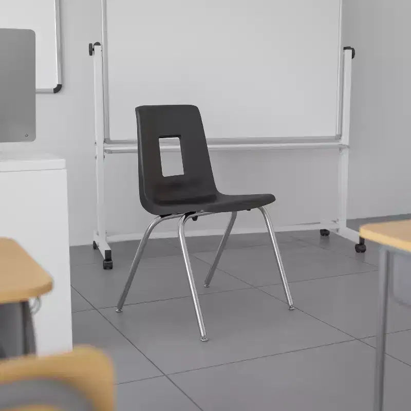 Polypropylene Stackable Open-Back School Chair 18