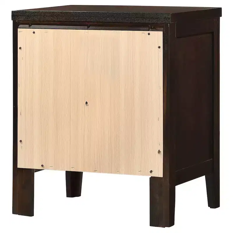 Coaster,Carlton 2-drawer Nightstand Cappuccino