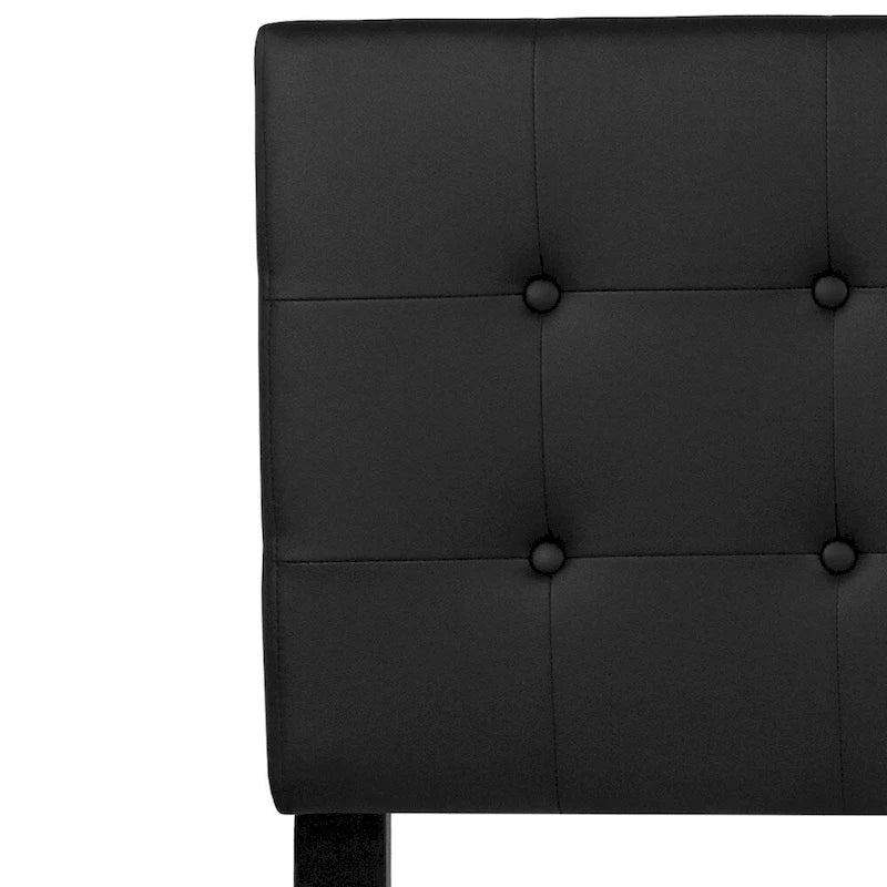 Button Tufted Upholstered Headboard