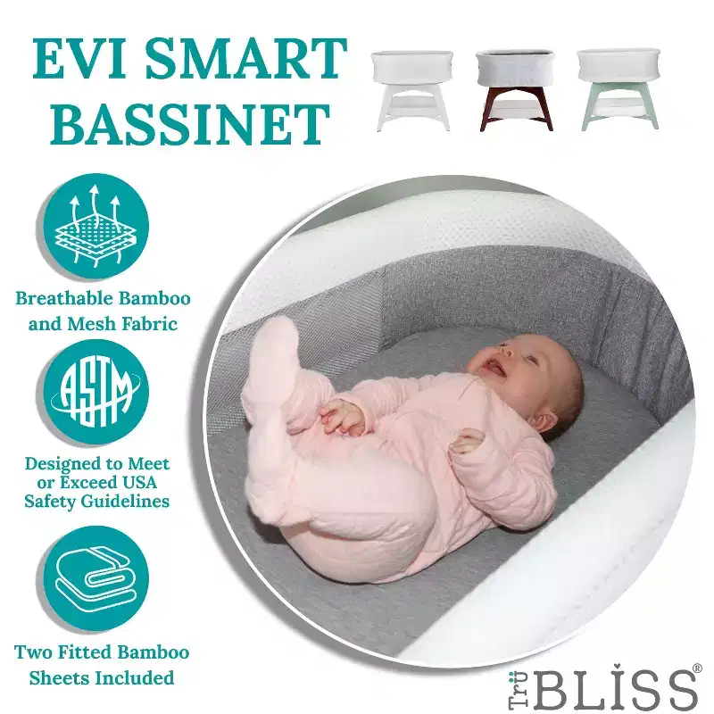 TruBliss Evi Smart Bassinet